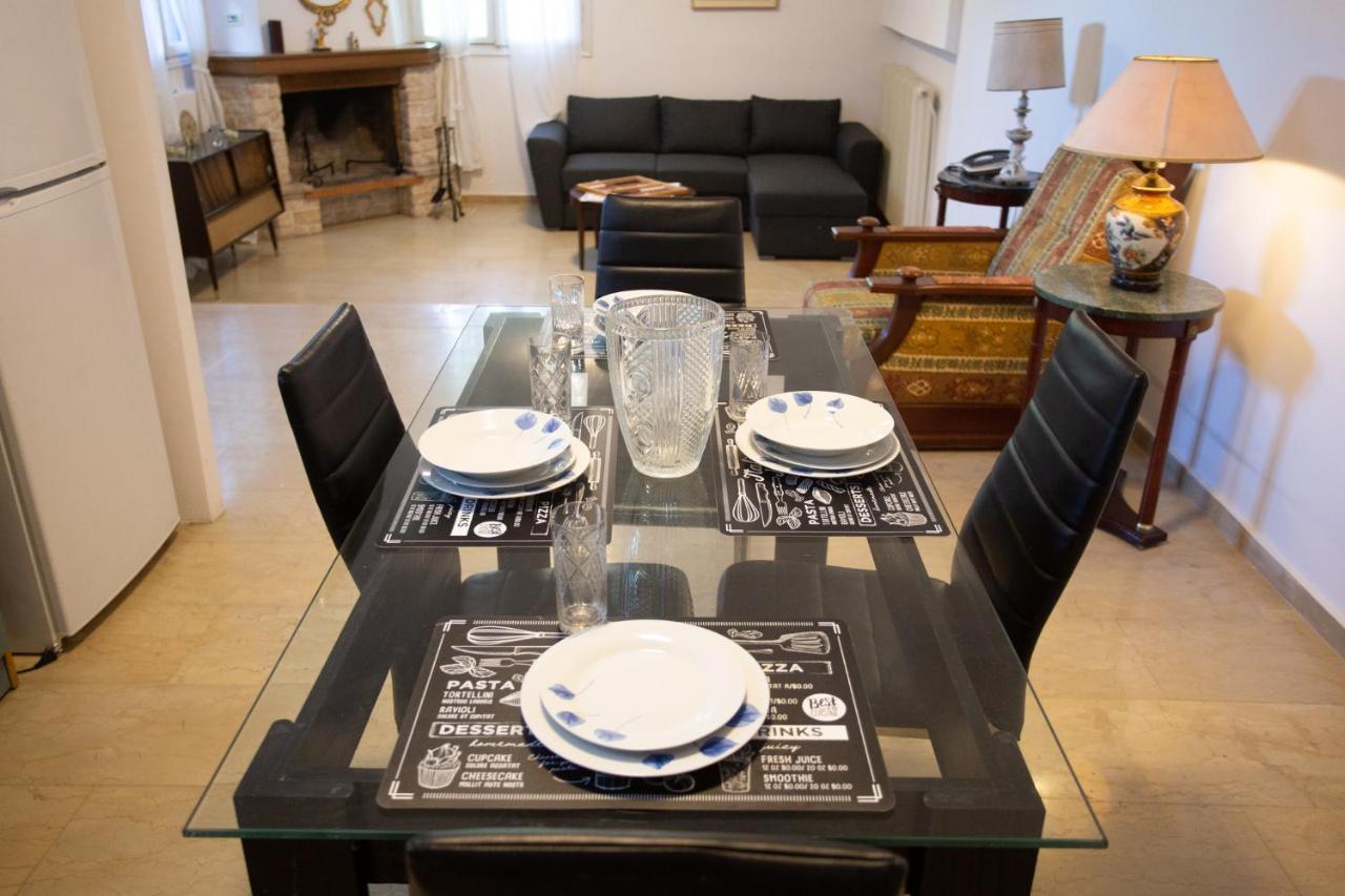 Traditional Villa Appartment With Garden, Also For Gatherings ,15 Minutes From Thessaloniki Airport Exteriör bild