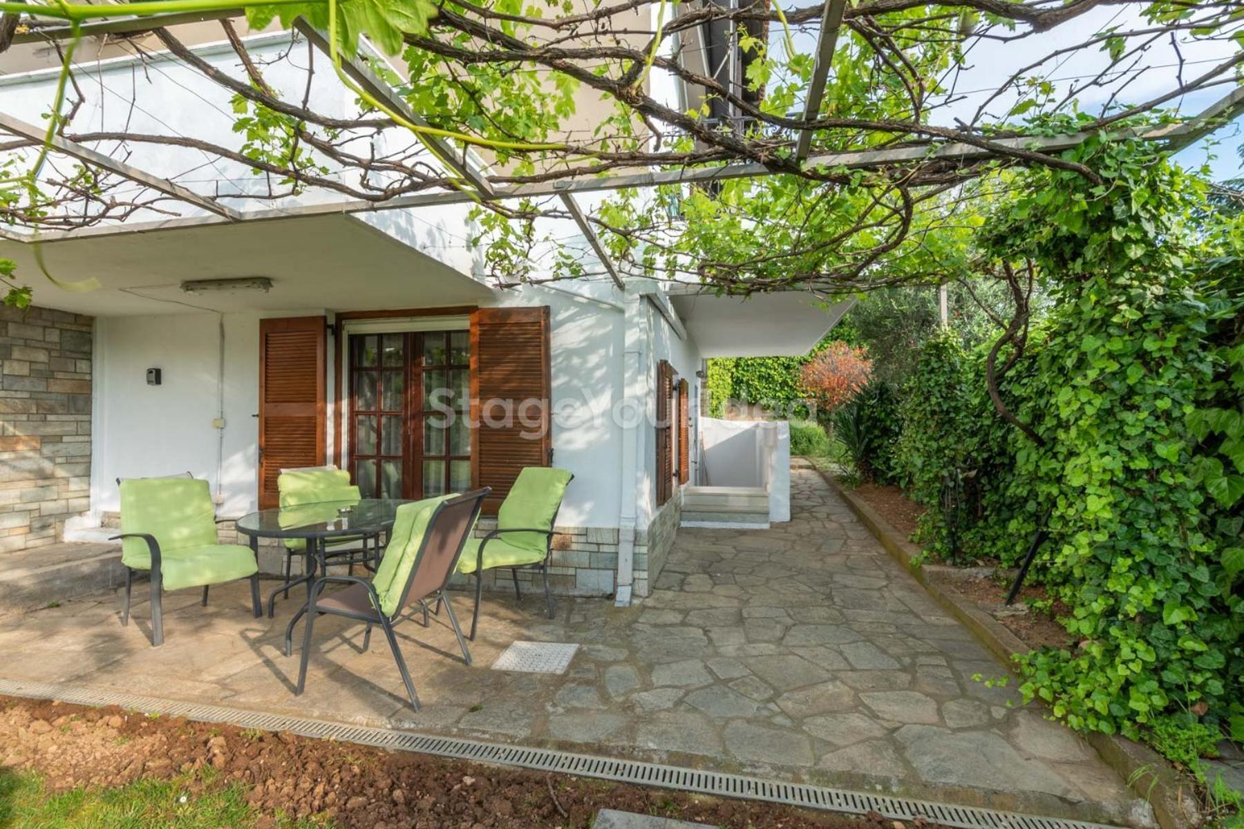 Traditional Villa Appartment With Garden, Also For Gatherings ,15 Minutes From Thessaloniki Airport Exteriör bild